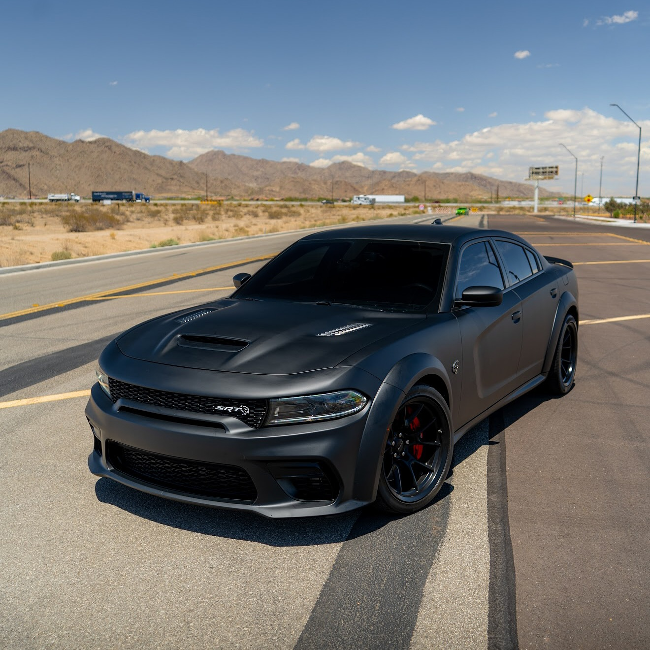 Satin Black Car Vinyl Wrap