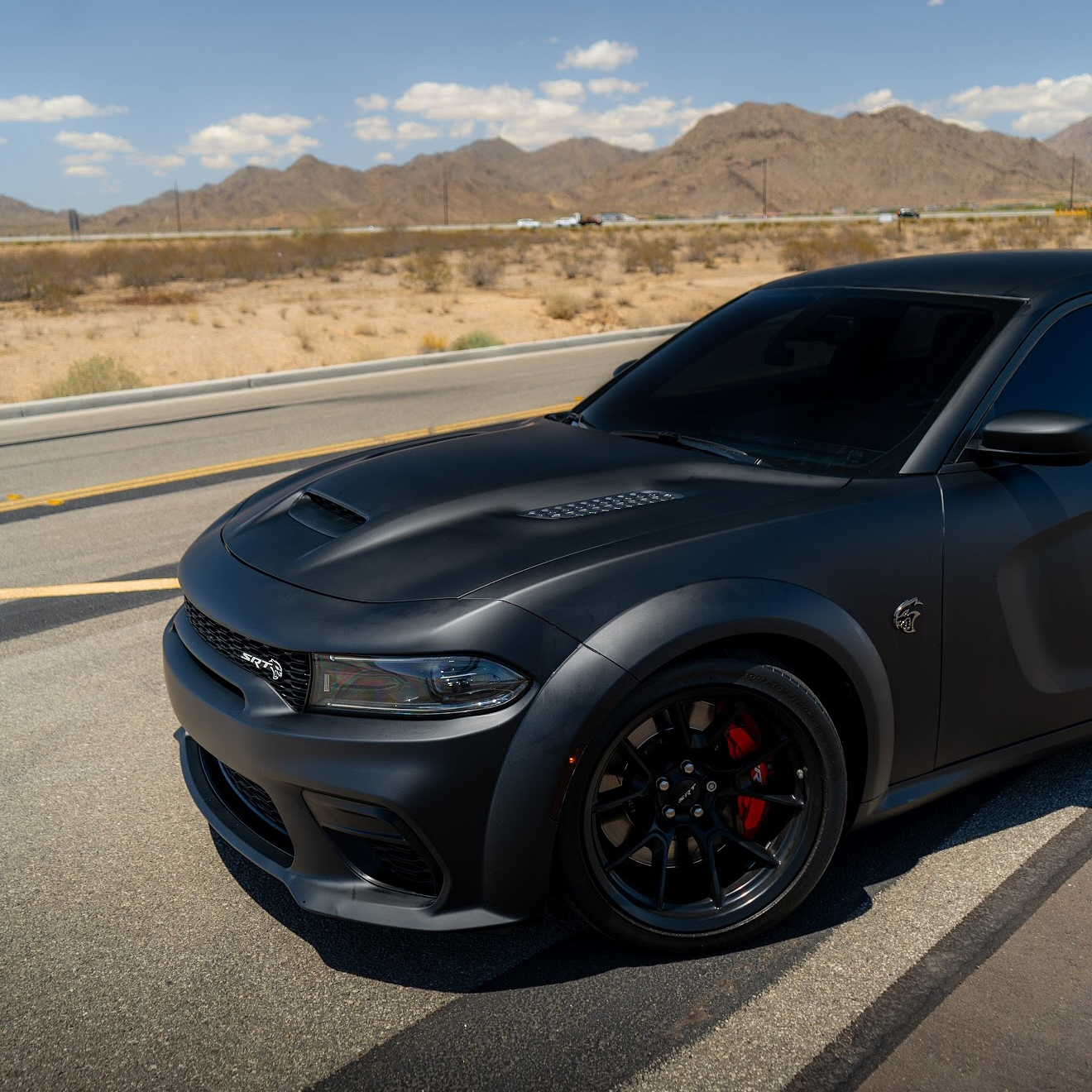 Satin Black Car Vinyl Wrap