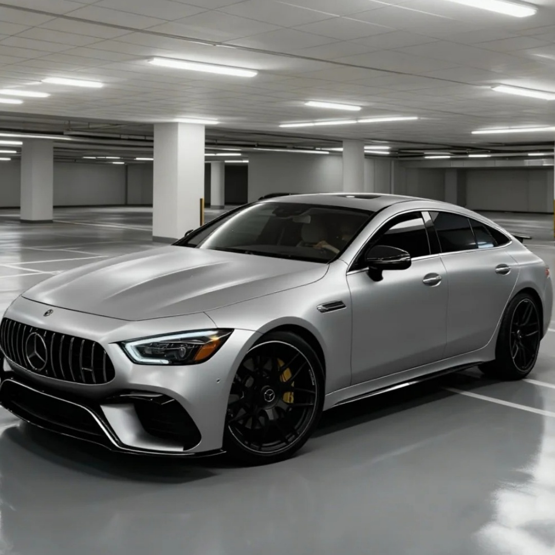 TPU Matte Dark silver Paint Protection Film