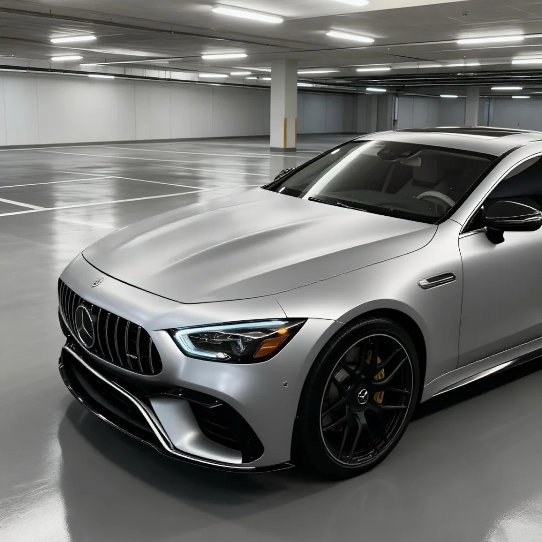 TPU Matte Dark silver Paint Protection Film