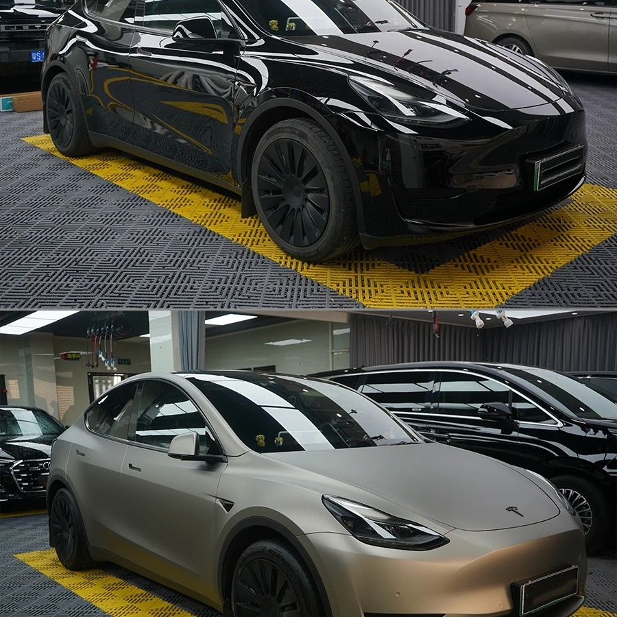 TPU Matte Electroplated Tungsten Steel Paint Protection Film