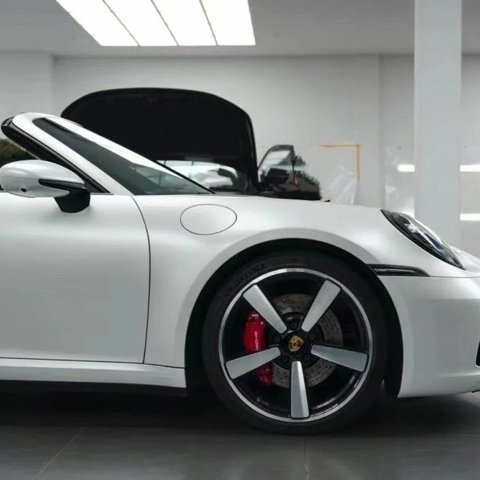 TPU Matte Mineral White Paint Protection Film