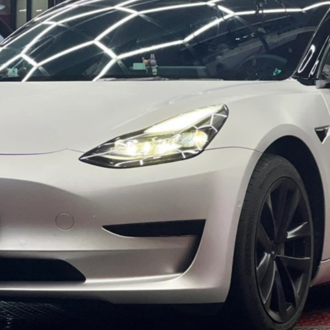 TPU Satin Aluminum Mercury Silver Paint Protection Film