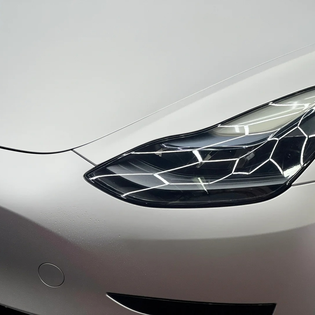 TPU Satin Aluminum Mercury Silver Paint Protection Film