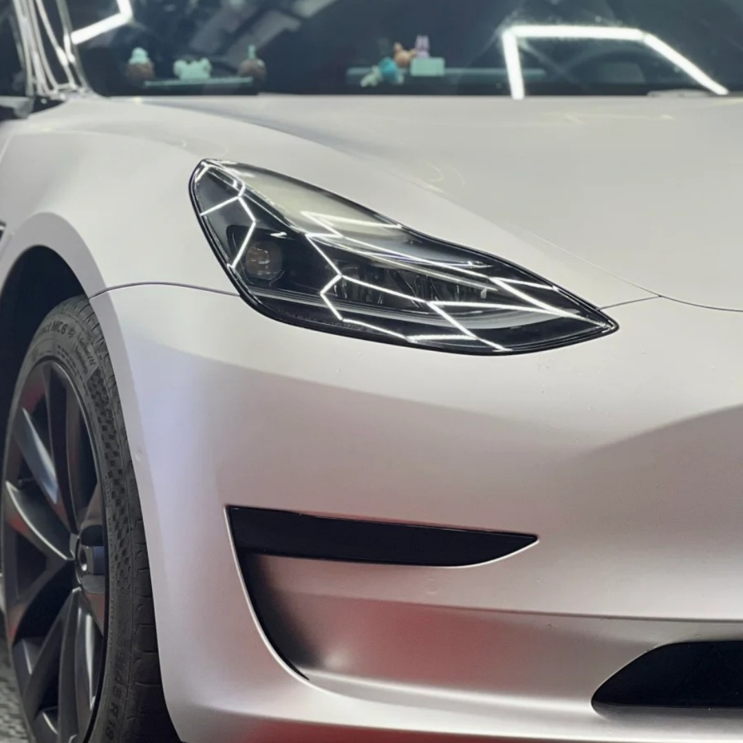 TPU Satin Aluminum Mercury Silver Paint Protection Film