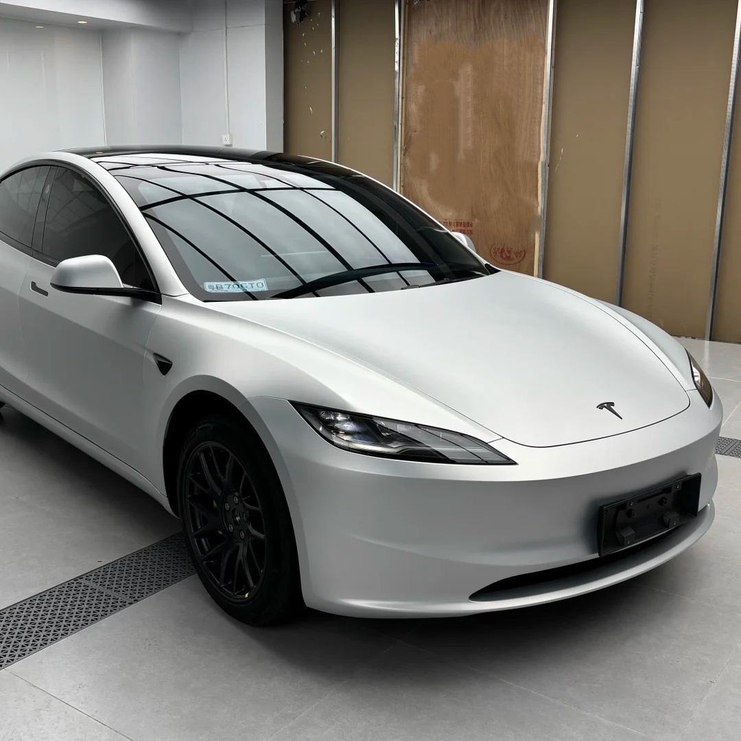 TPU Satin Aluminum Mercury Silver Paint Protection Film