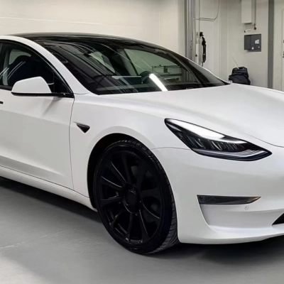 TPU Satin Ceramic White T Paint Protection Film 02