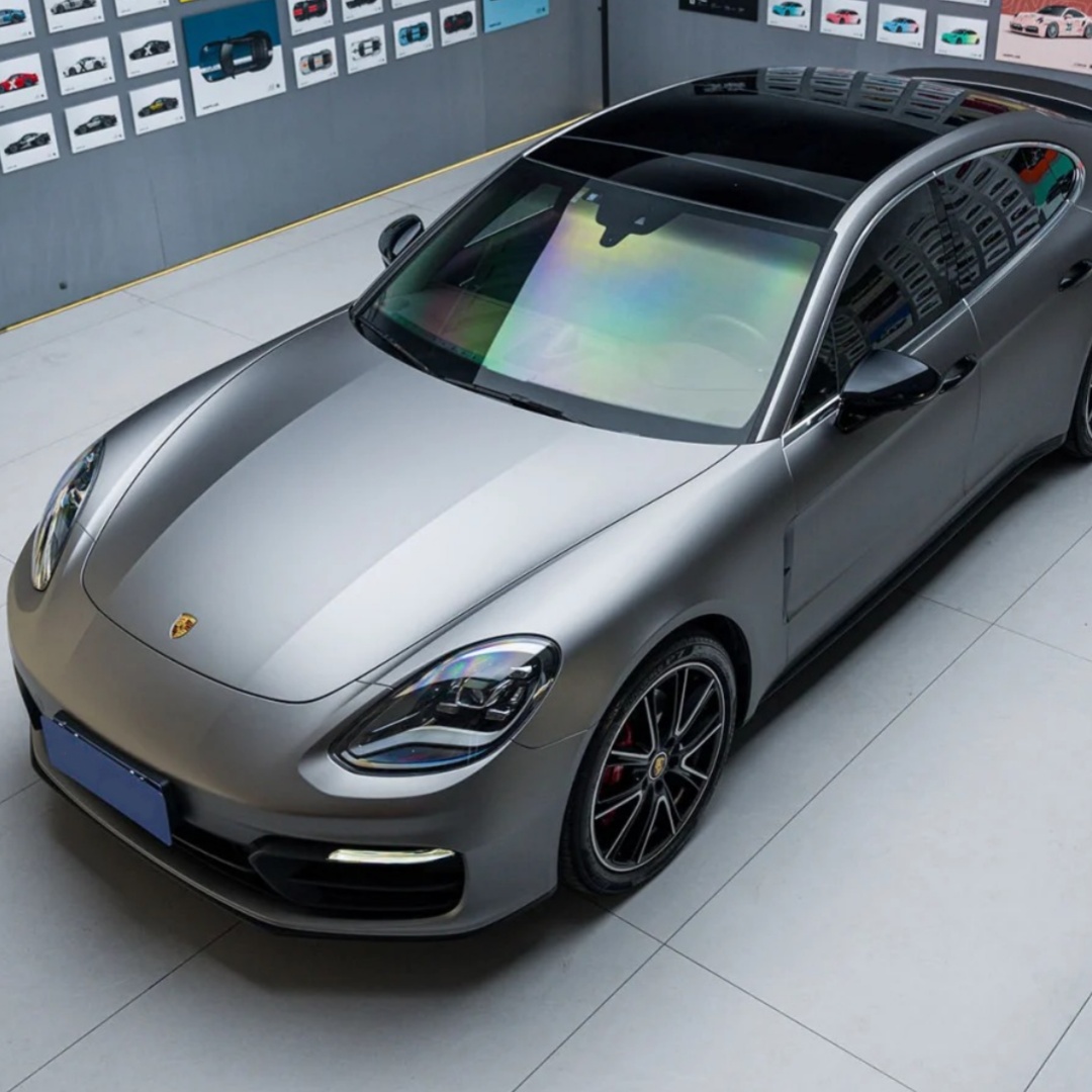 TPU Satin Liguid Metallic Silver Paint Protection Film