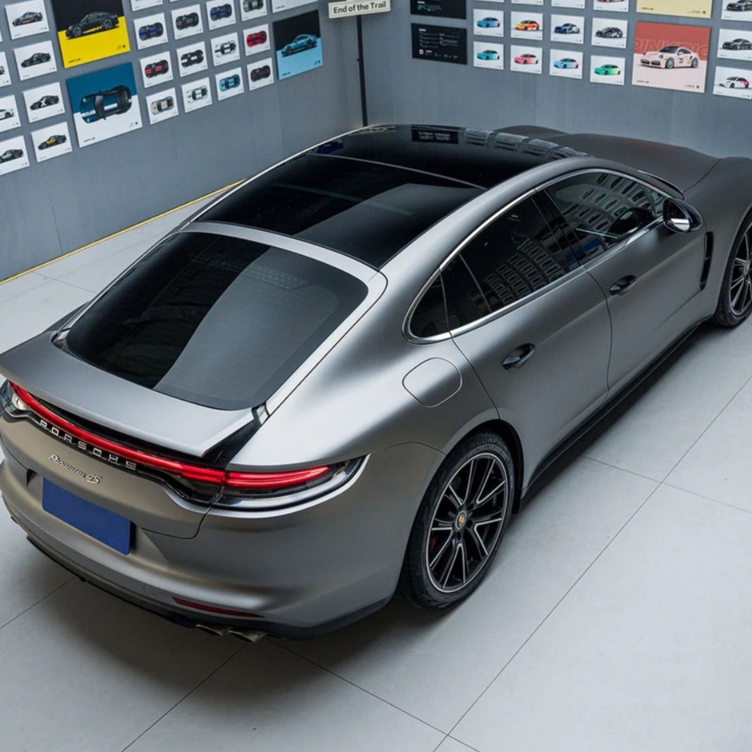 TPU Satin Liguid Metallic Silver Paint Protection Film