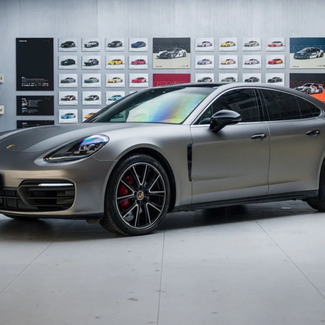 TPU Satin Liguid Metallic Silver Paint Protection Film