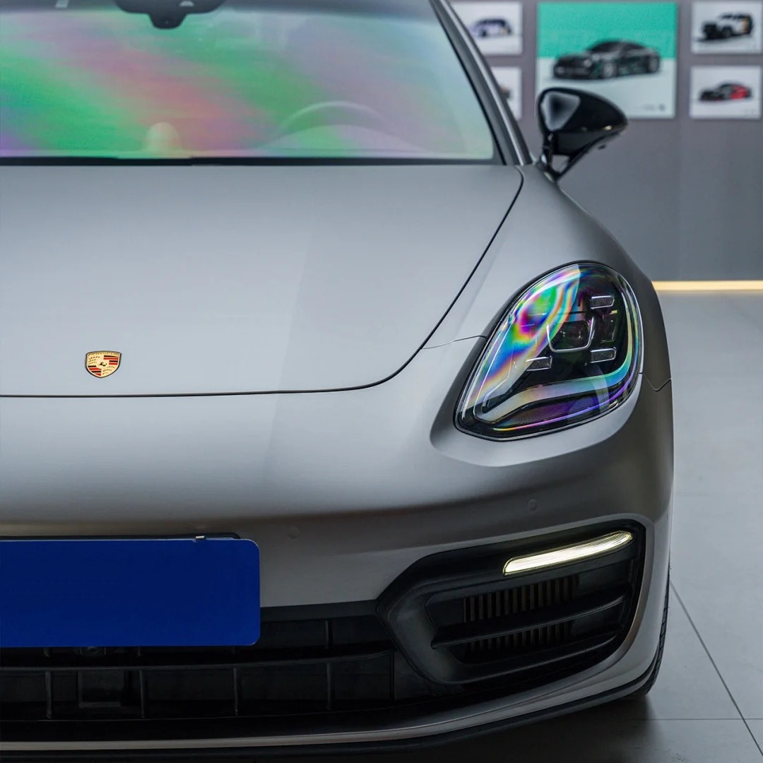 TPU Satin Liguid Metallic Silver Paint Protection Film