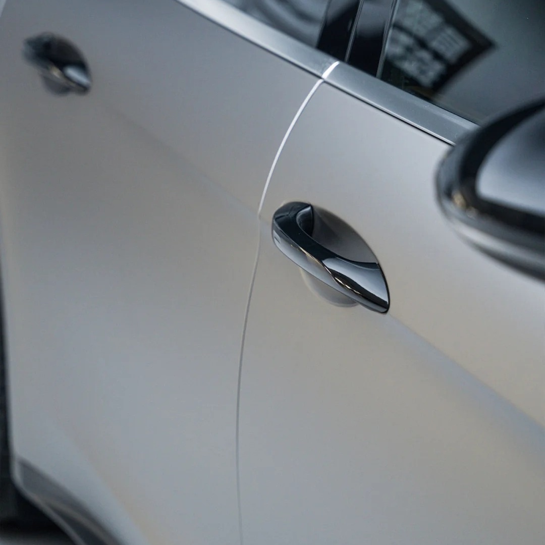 TPU Satin Liguid Metallic Silver Paint Protection Film