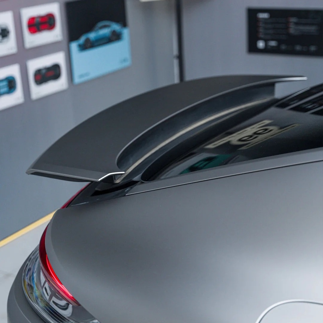 TPU Satin Liguid Metallic Silver Paint Protection Film