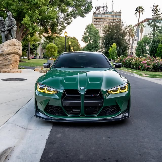 PET Porsche Racing Green Car Vinyl Wrap