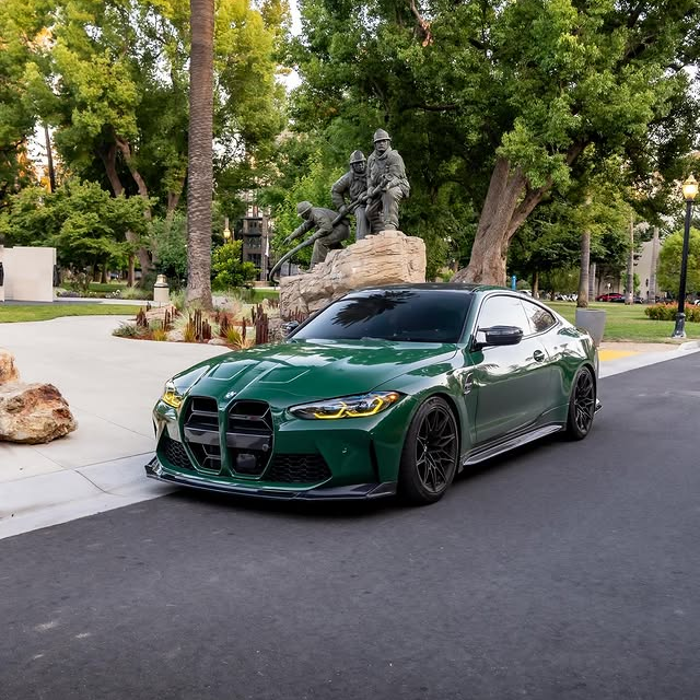 PET Porsche Racing Green Car Vinyl Wrap