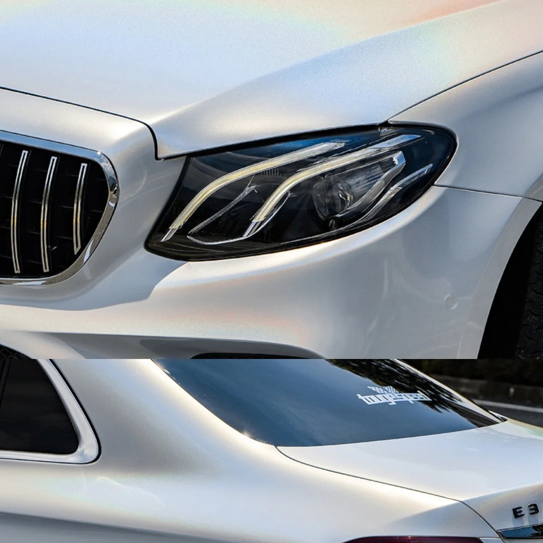 TPU Gloss Laser White Paint Protection Film