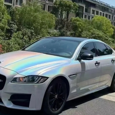 TPU Gloss Laser White Paint Protection Film 02