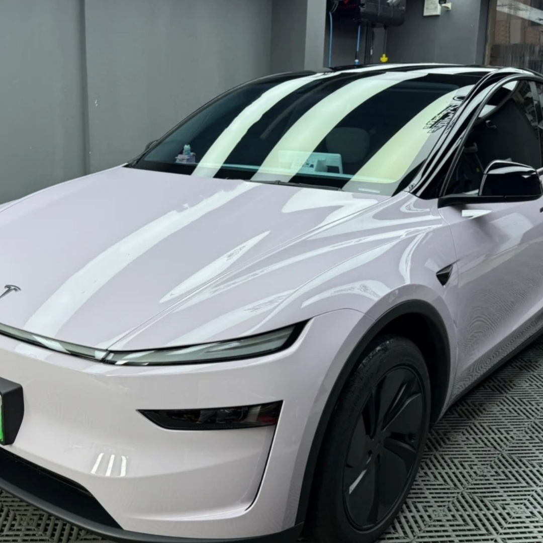 TPU Glossy Misty Gray Purple Paint Protection Film