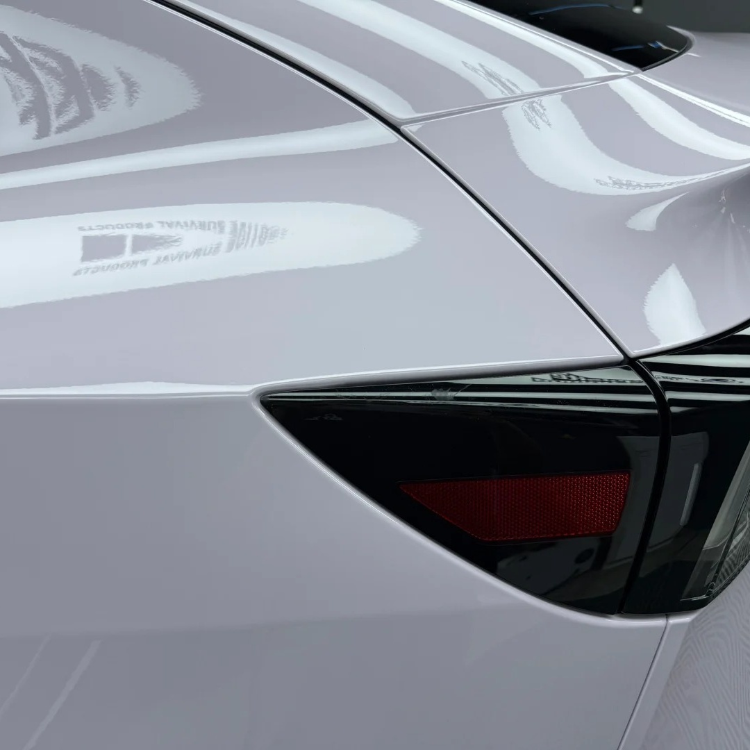 TPU Glossy Misty Gray Purple Paint Protection Film