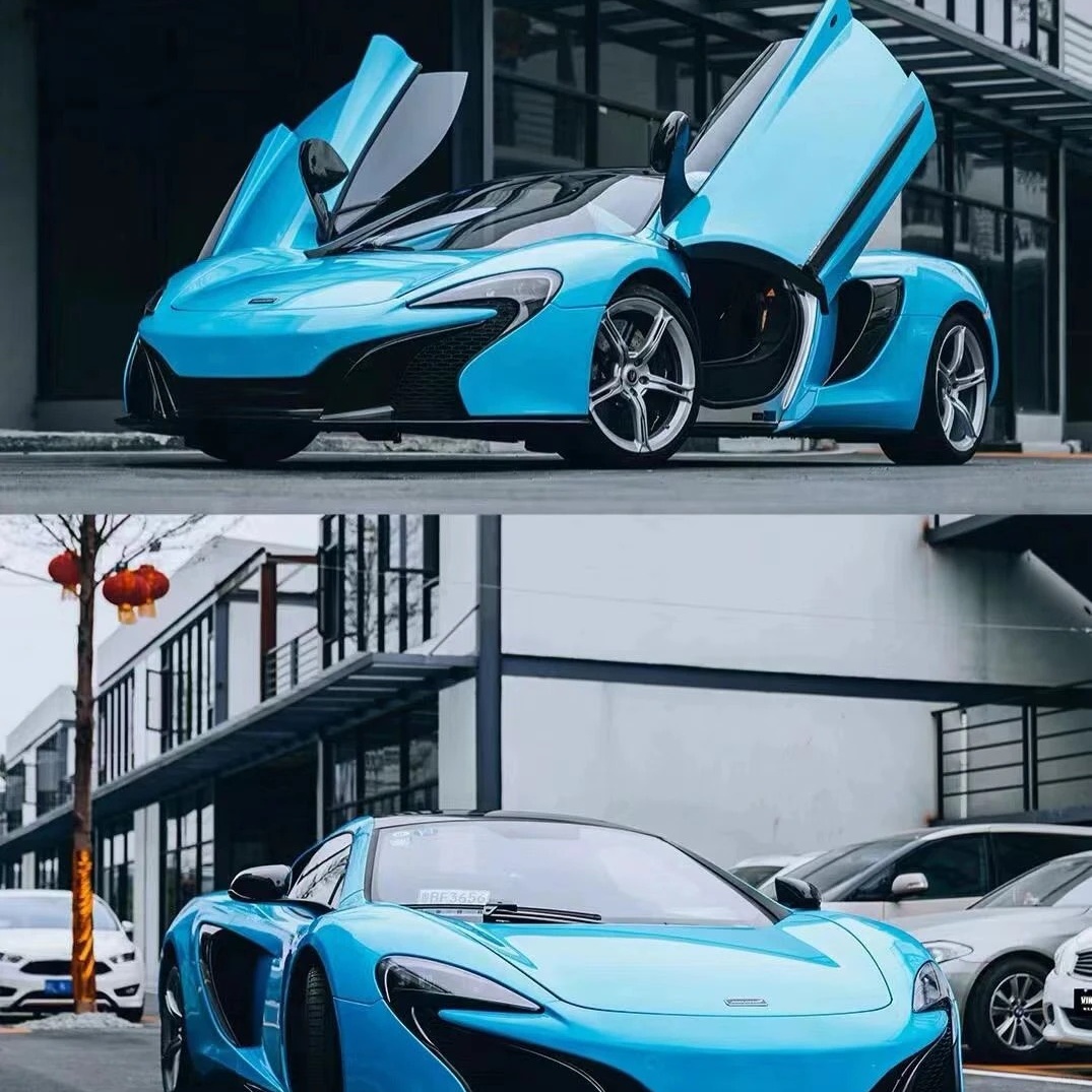 TPU Super Glossy Sky Blue Paint Protection Film