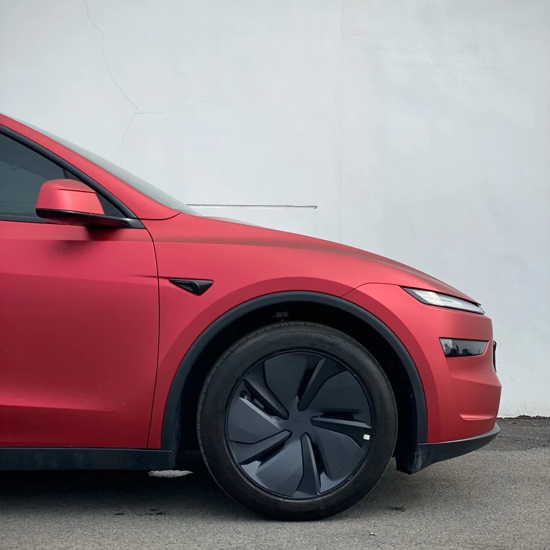 TPU Ghost Chrome Romanee Red Paint Protection Film