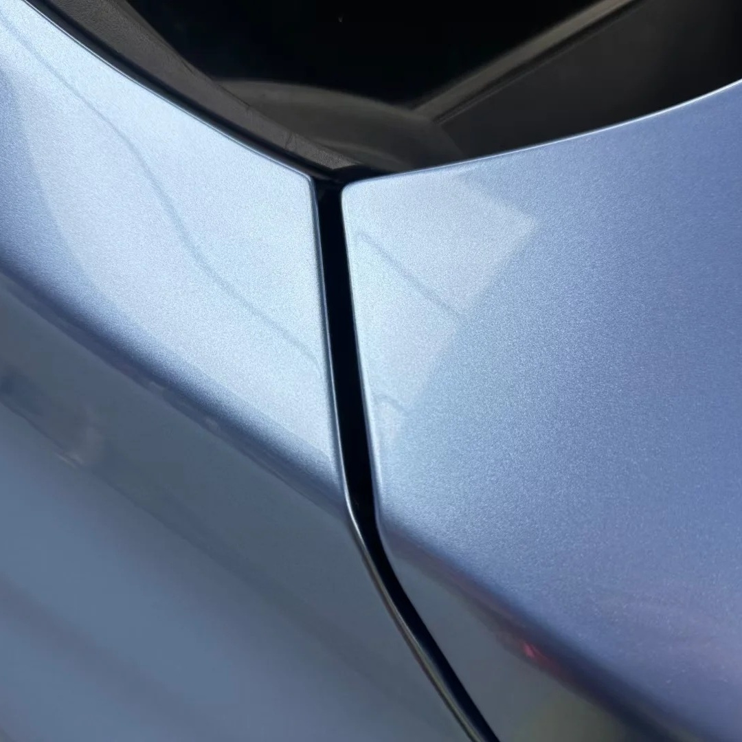 TPU Gloss Metallic Mist Blue Paint Protection Film