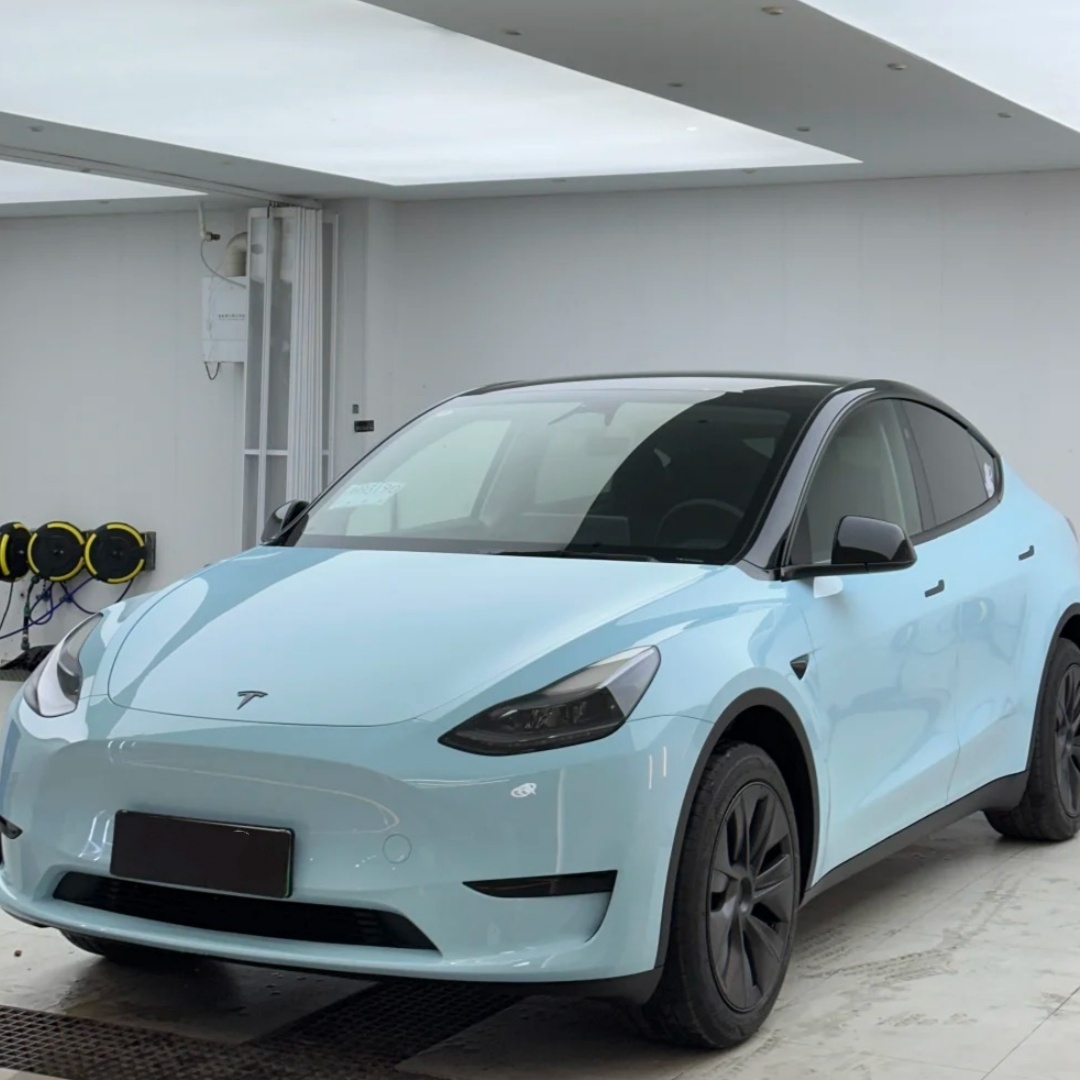 TPU Gloss Metallic Paint Glacier Blue Paint Protection Film