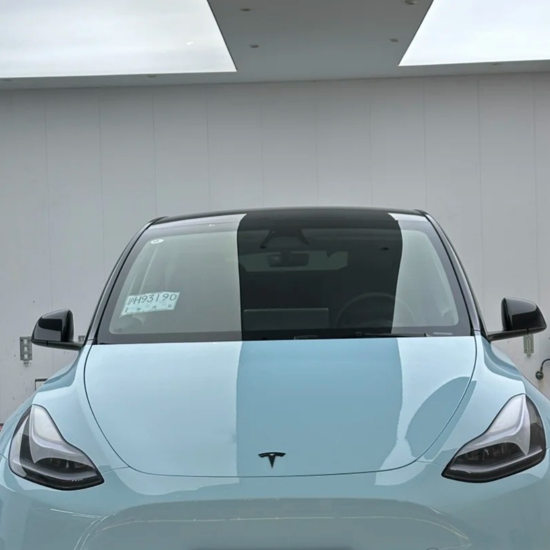 TPU Gloss Metallic Paint Glacier Blue Paint Protection Film
