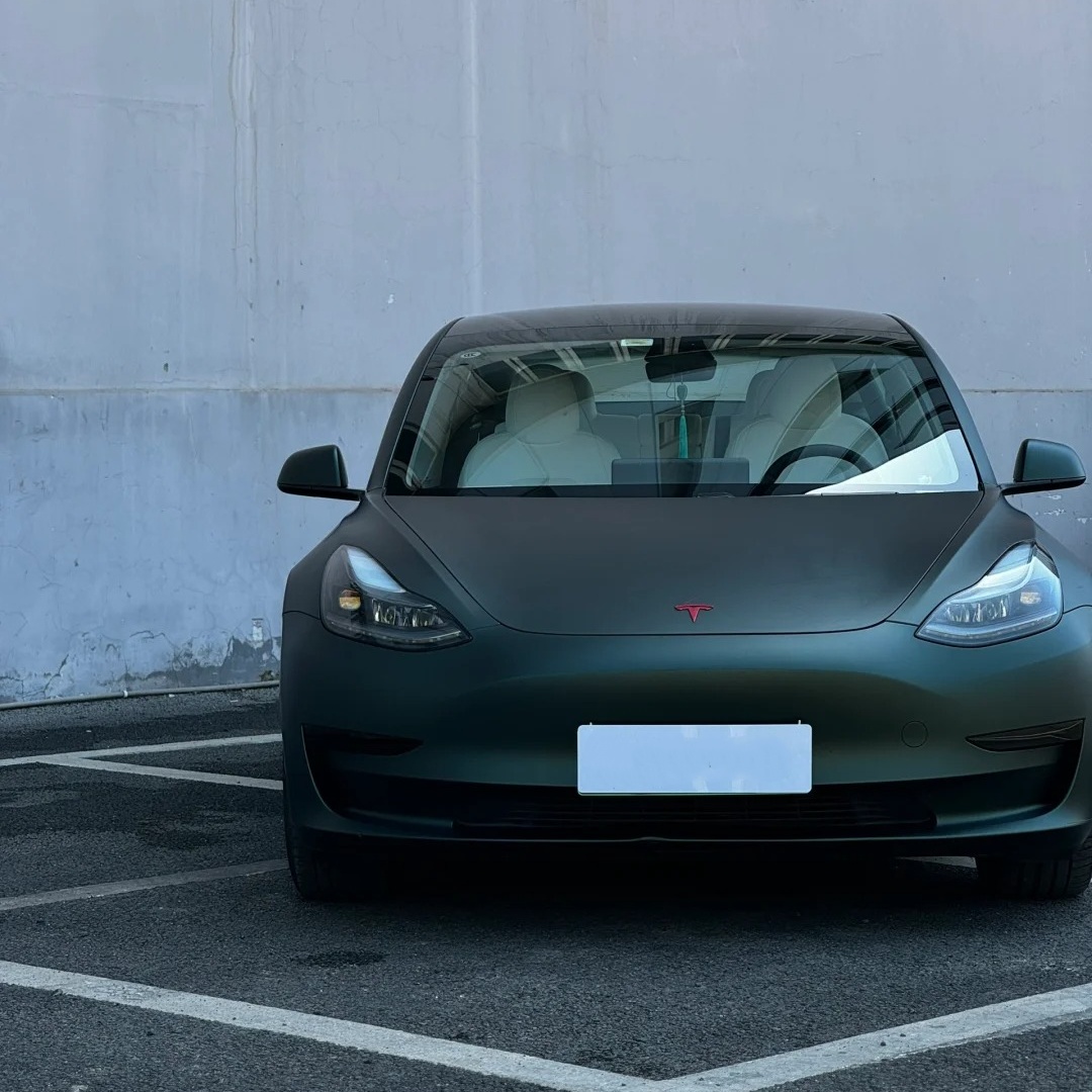 TPU Matte Ghost Metal Dark Green Paint Protection Film