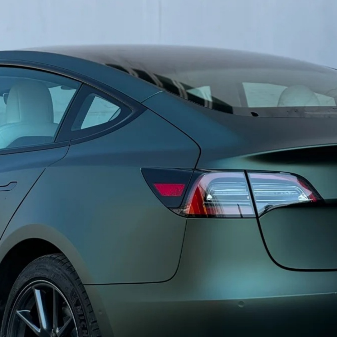 TPU Matte Ghost Metal Dark Green Paint Protection Film