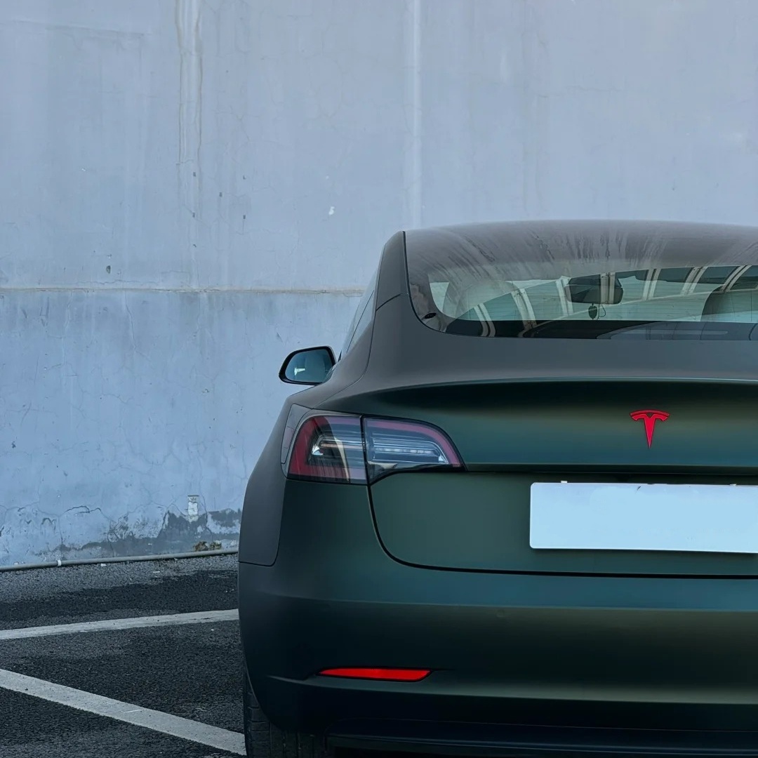 TPU Matte Ghost Metal Dark Green Paint Protection Film