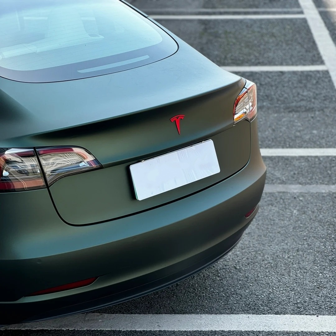 TPU Matte Ghost Metal Dark Green Paint Protection Film