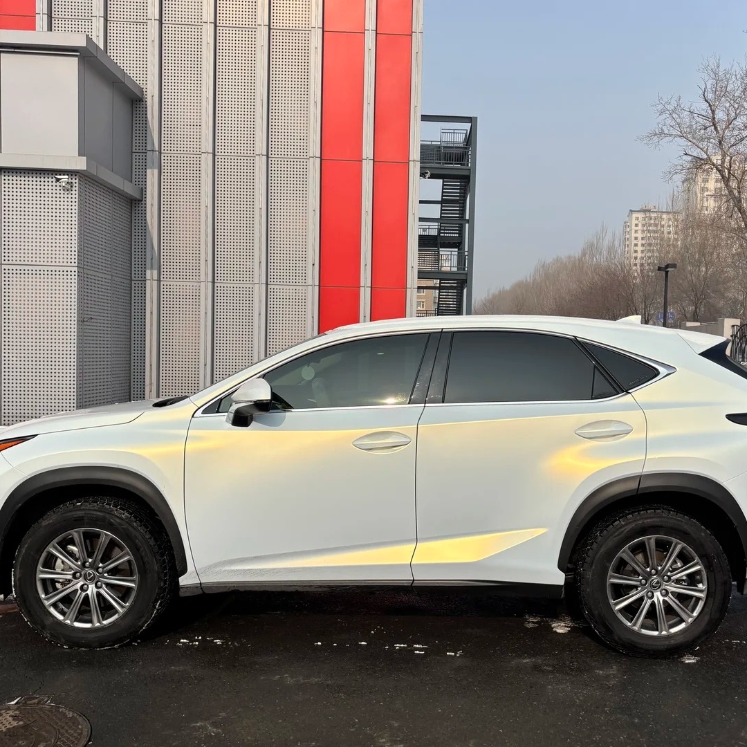 TPU Super Glossy White Gold Paint Protection Film