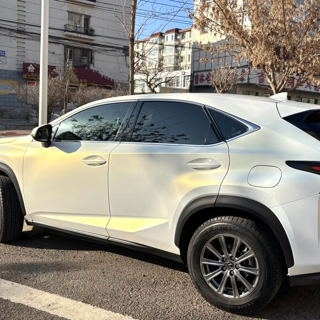 TPU Super Glossy White Gold Paint Protection Film