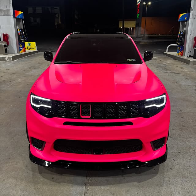 Ultimate Flat Fluorescent Pink Car Vinyl Wrap