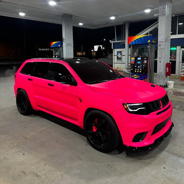 Ultimate Flat Fluorescent Pink Car Vinyl Wrap