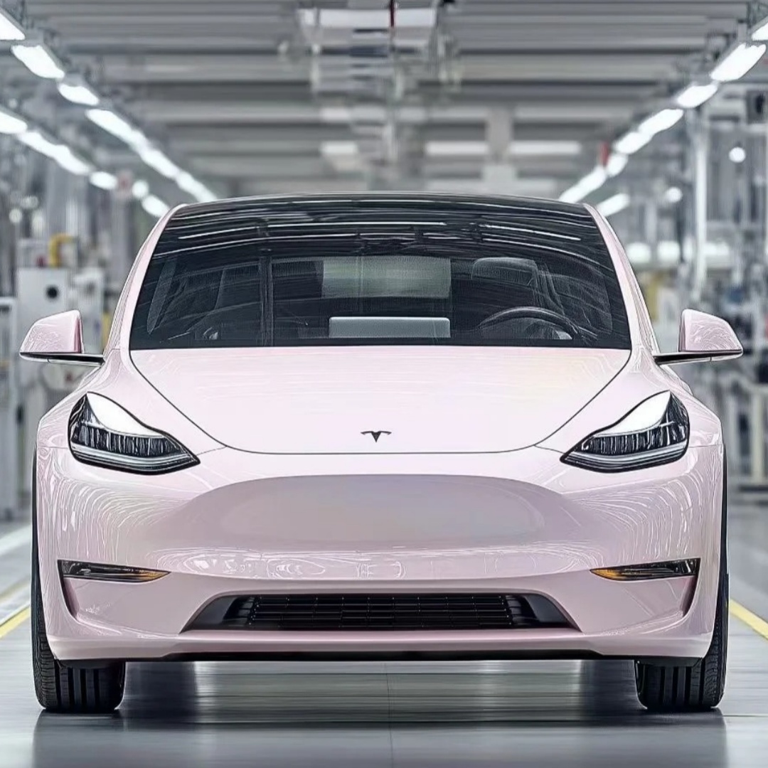 TPU Gloss Laser Light Pink Paint Protection Film