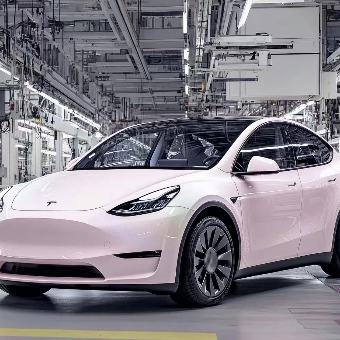 TPU Gloss Laser Light Pink Paint Protection Film