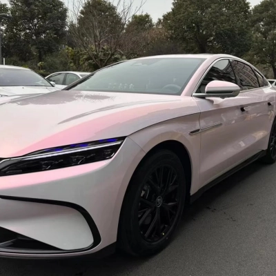 TPU Gloss Soft Light Pink Paint Protection Film 02