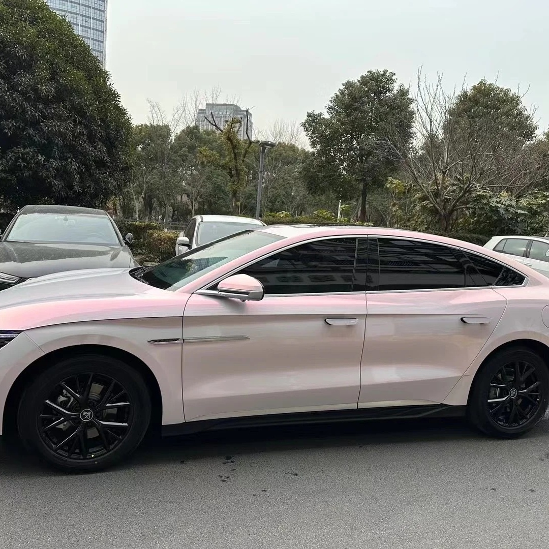TPU Gloss Soft Light Pink Paint Protection Film