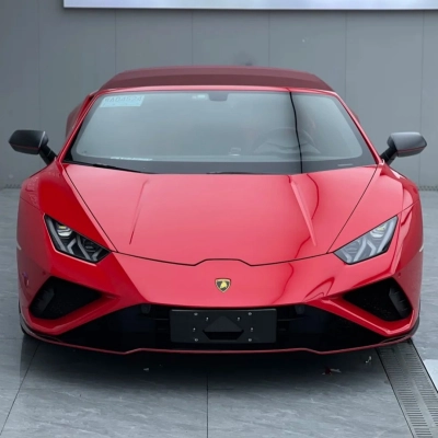 TPU Glossy Magic Flame Gold Red Paint Protection Film 02