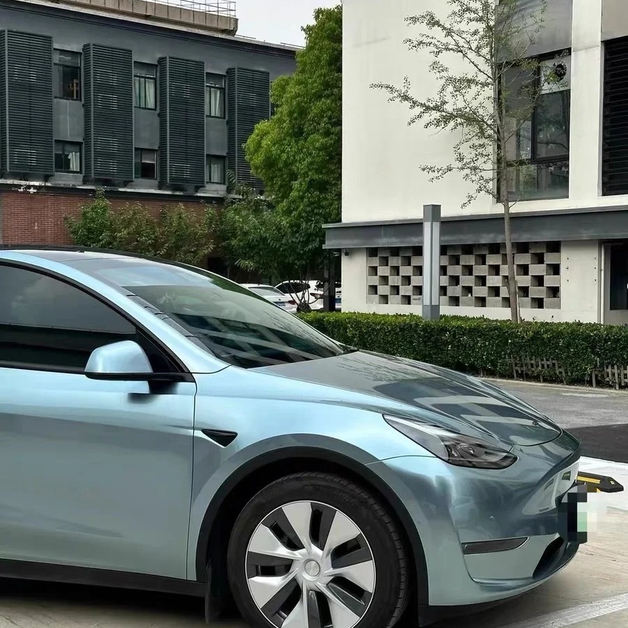 TPU Matte Liquid Metallic Somato Blue Paint Protection Film