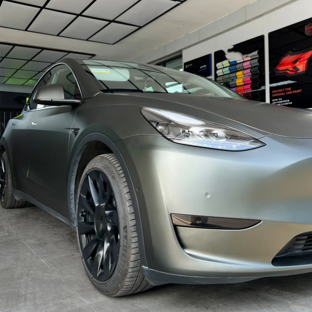 TPU Matte Mysterious Green Paint Protection Film