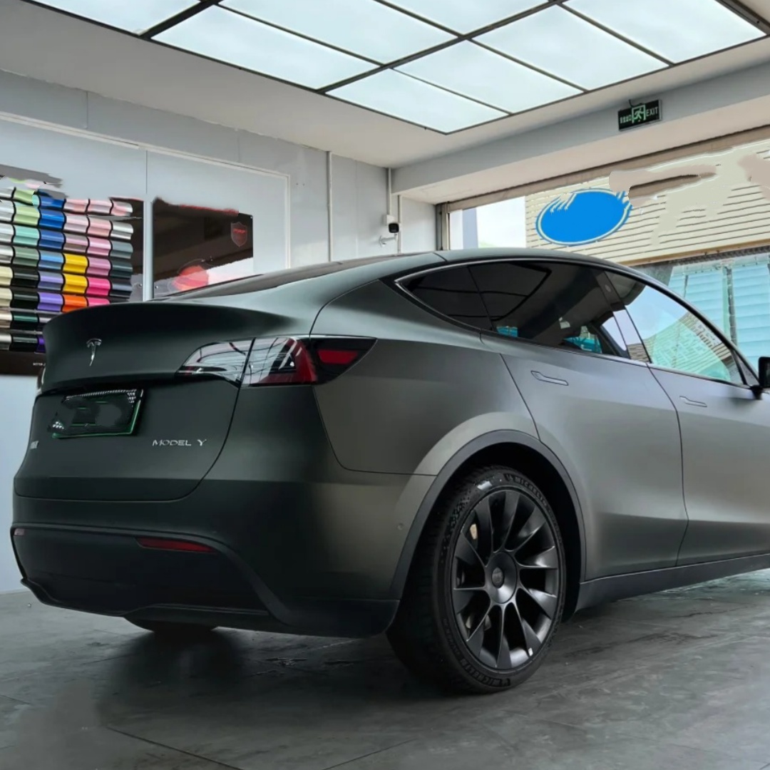 TPU Matte Mysterious Green Paint Protection Film