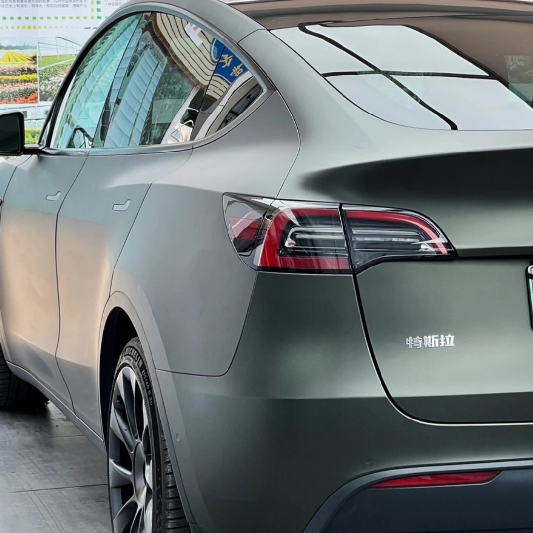 TPU Matte Mysterious Green Paint Protection Film