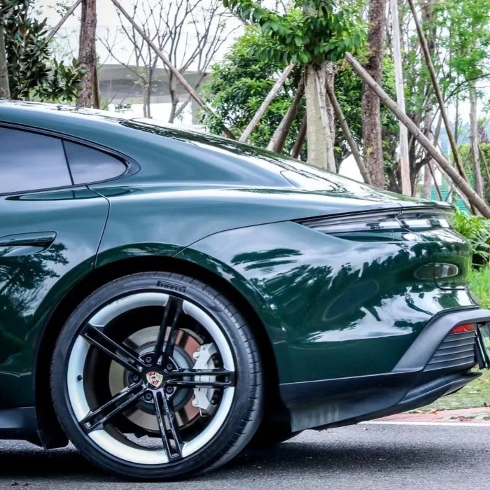 TPU Metallic Dark Emerald Green Paint Protection Film