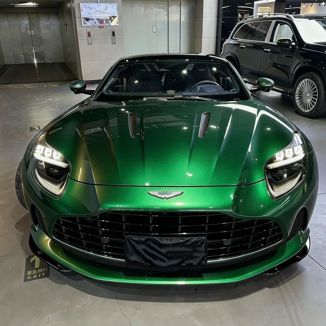 TPU Repair Metallic Sand Green Paint Protection Film