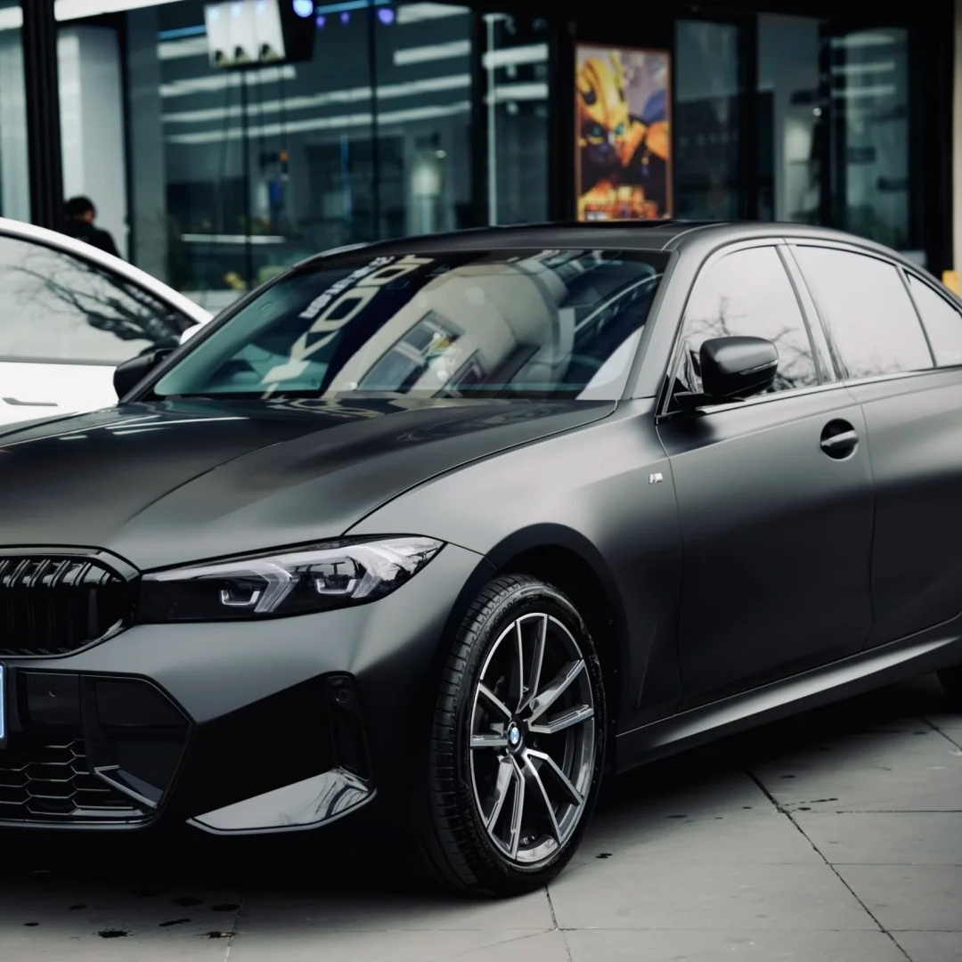 TPU Super Matte Black Paint Protection Film