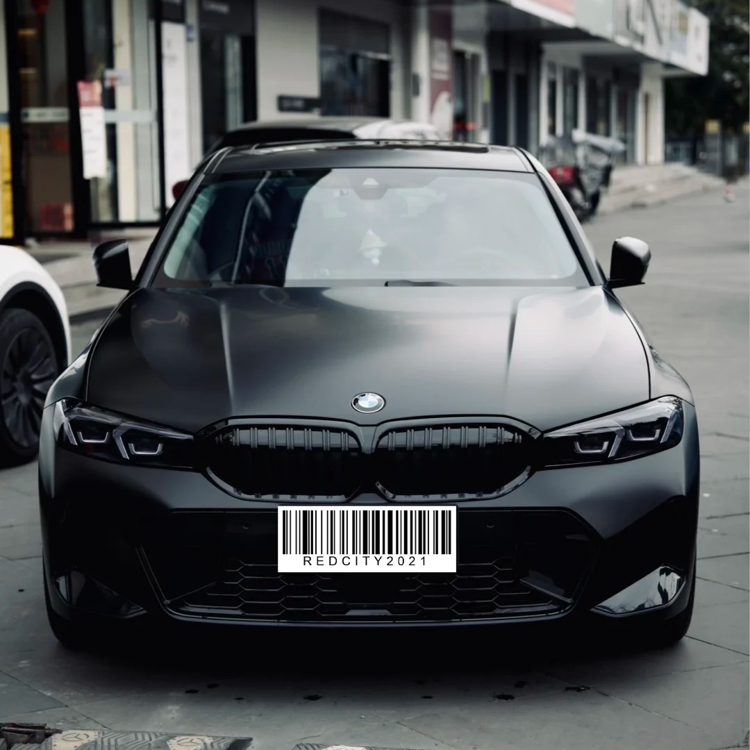 TPU Super Matte Black Paint Protection Film