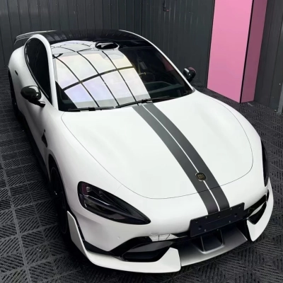TPU Super Matte White Paint Protection Film 02